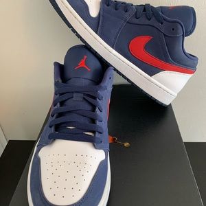 AIR JORDAN 1 LOW USA MENS SIZE 12
